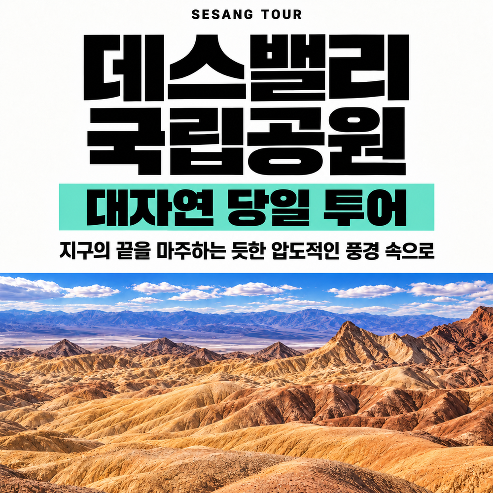 데스밸리 국립공원 대자연 당일 단독투어