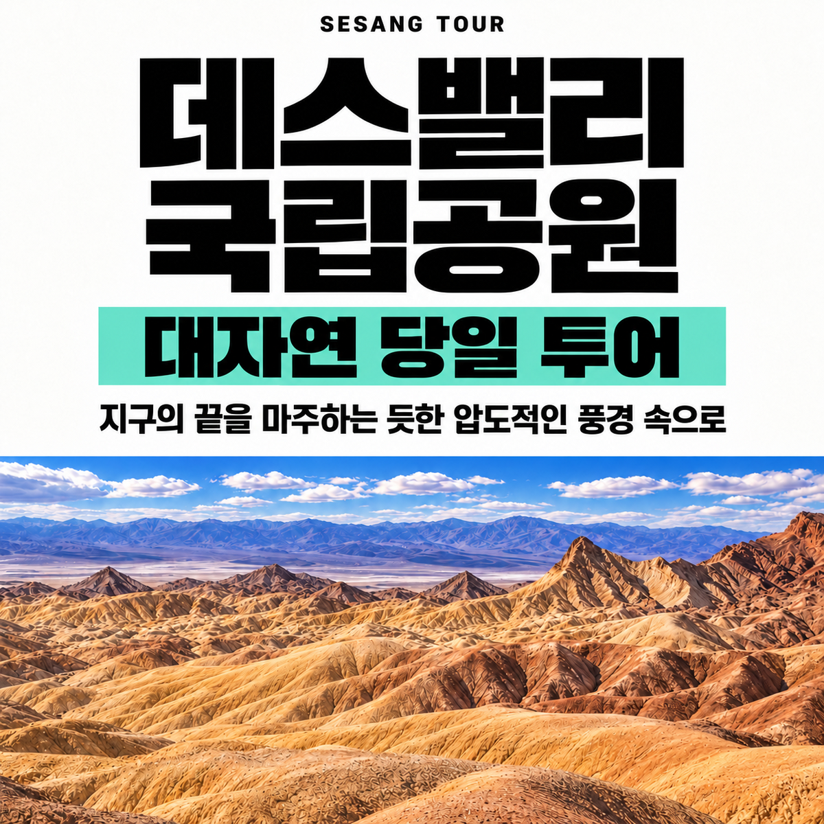 데스밸리 국립공원 대자연 당일 단독투어